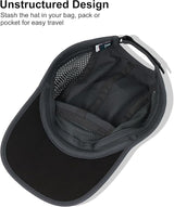 GADIEMKENSD Mens Folding Outdoor Hat Long Brim UPF 50+ Sun Protection