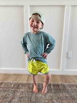 Neon Fish Hybrid Shorts