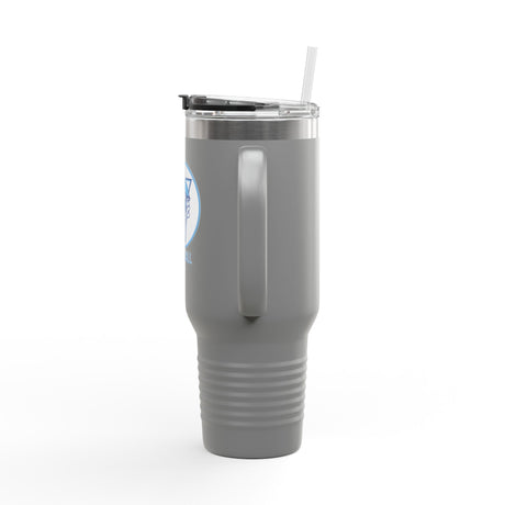 Hoggard Vikings Football 40oz Insulated Stainless Steel Tumbler