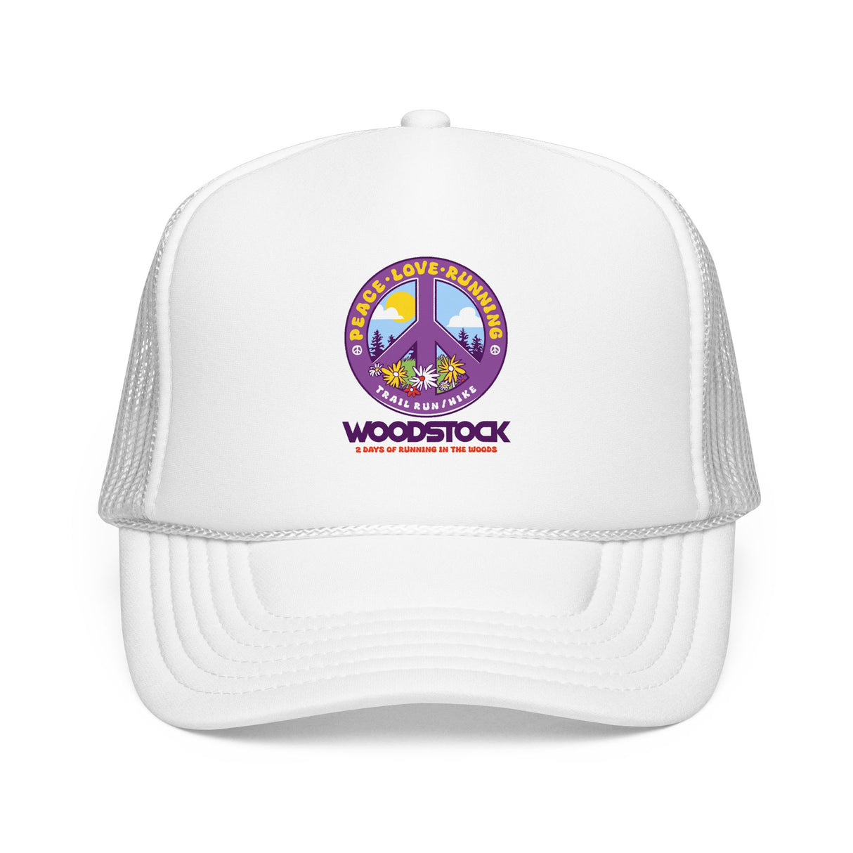 Knock on Woodstock Foam Trucker Hat