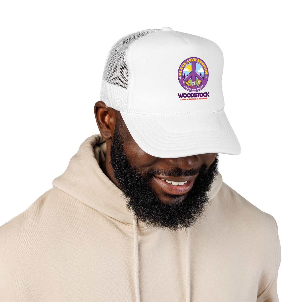 Knock on Woodstock Foam Trucker Hat