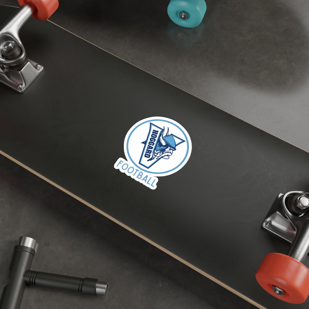 Hoggard Vikings Football Vinyl Decal