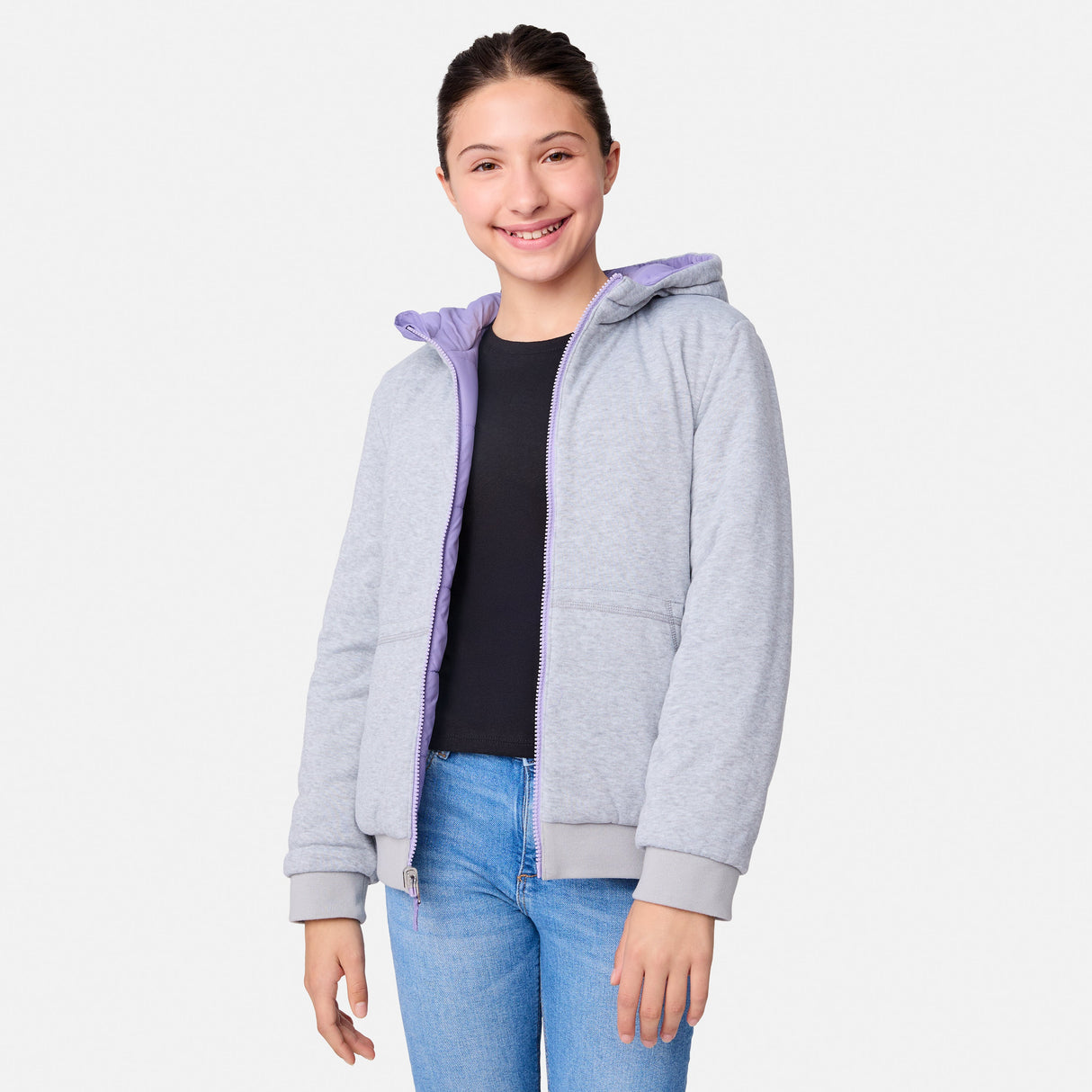 Girls' Poofie Reversible Puffer Jacket