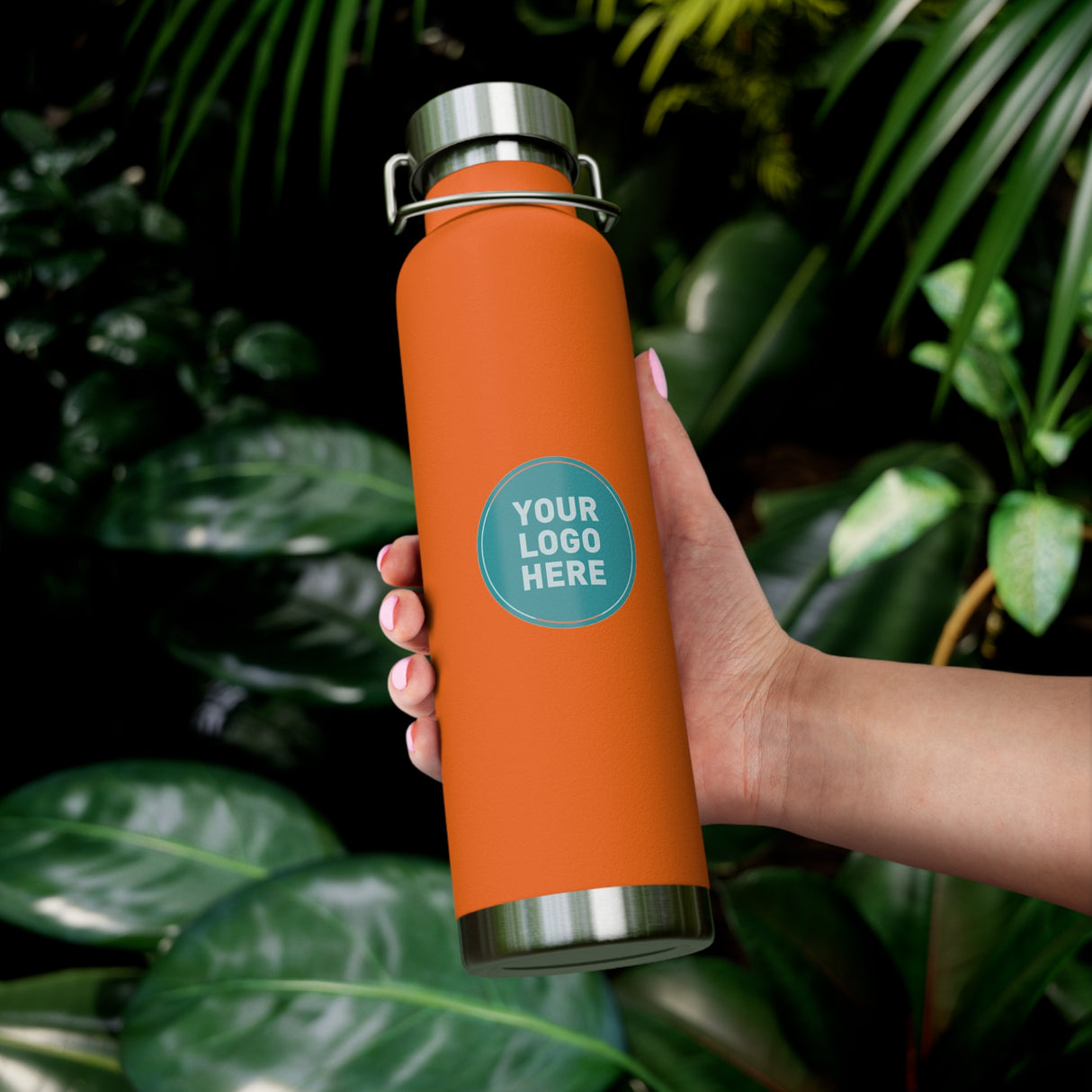 Copper Vacuum Insulated Bottle, 22 oz