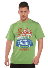 Team Surfer Spun Bamboo® Men's Bamboo Viscose/Organic Cotton Short Sleeve Graphic T-Shirt