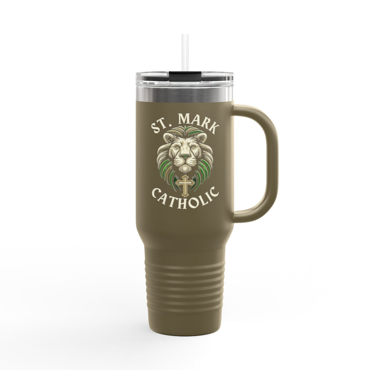 St. Mark Catholic Insulated Travel Mug, 40 oz