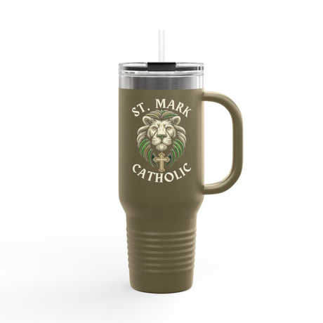 St. Mark Catholic Insulated Travel Mug, 40 oz