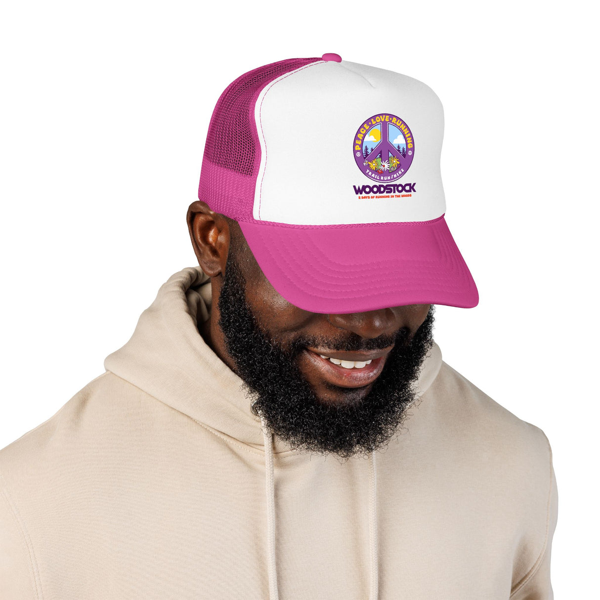 Knock on Woodstock Foam Trucker Hat