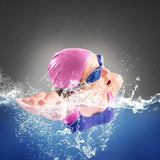 Syhood 6 Pieces Unisex Adult Silicone Swim Cap Waterproof Swimming Hat Non Slip Pool Hat Elastic Silicone Cap for Long and Short Hair