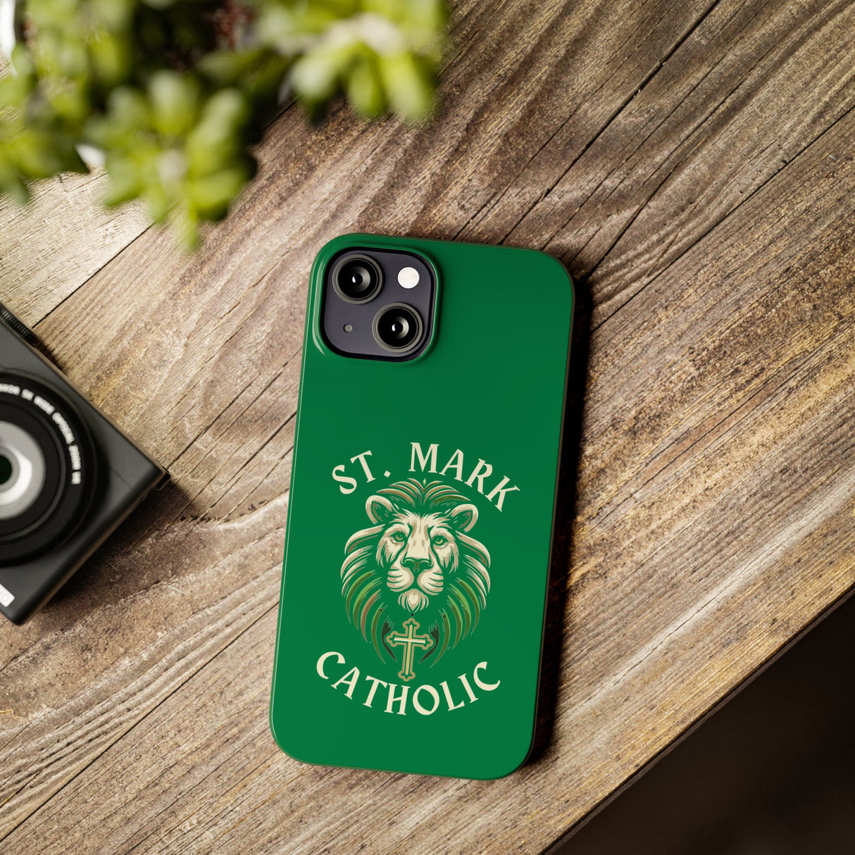 St. Mark Catholic Slim iPhone Case