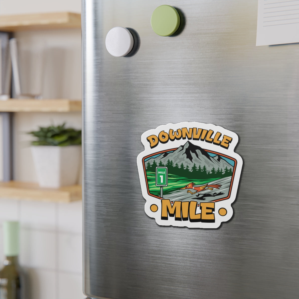 The Downville Mile Race Magnets