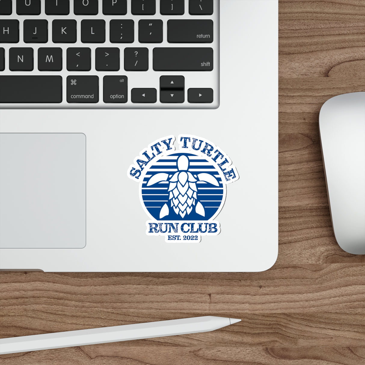 Salty Turtle Run Club Stickers