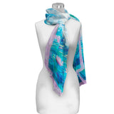 Monet Nymphéas Long Sheer Scarf – Lightweight, Elegant, Silky-Soft