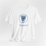 Hoggard Vikings Football Unisex Heathered Tee