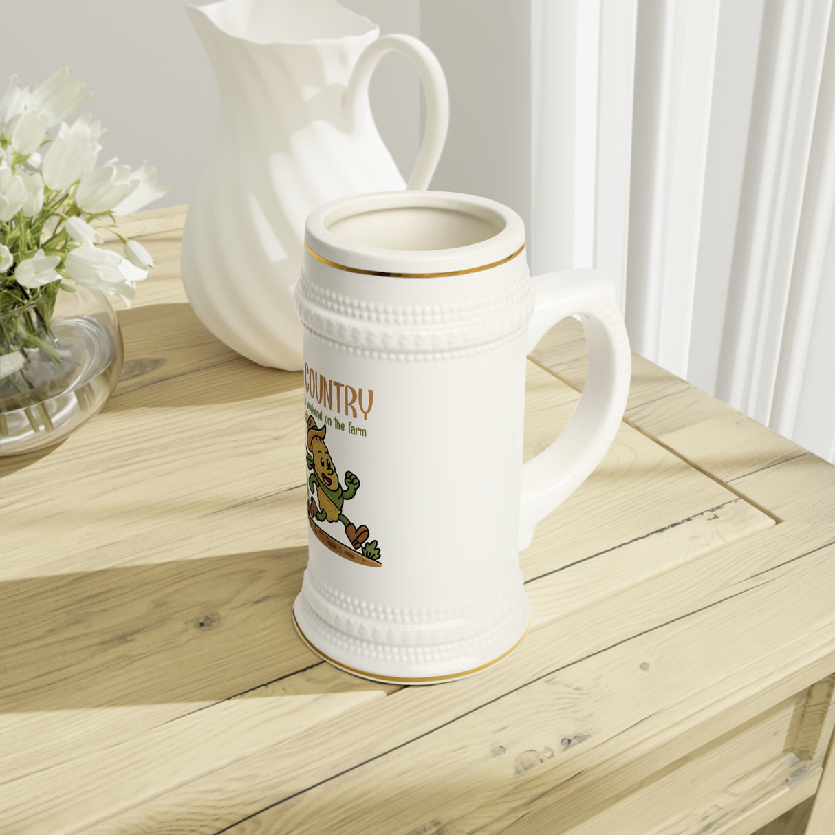 The Country Mile Weekend on the Farm Stein Mug - 22 oz