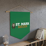 St. Mark Catholic Soccer Pennant Banner