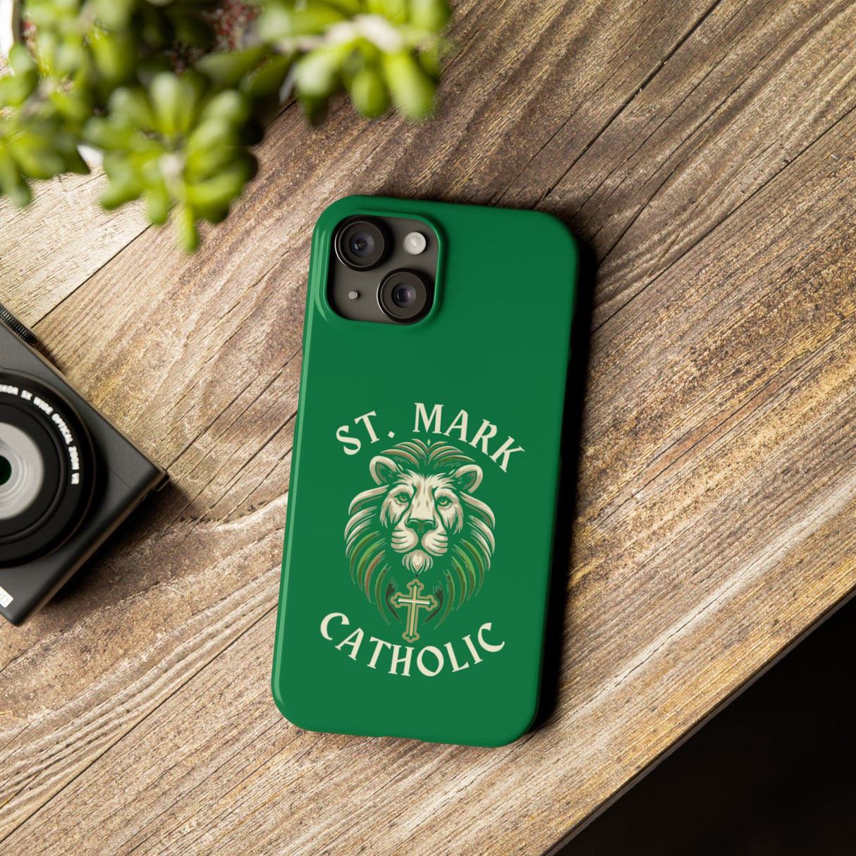 St. Mark Catholic Slim iPhone Case