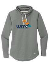 Ladies' Sueded Cotton Blend Cowl Tee
