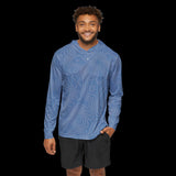 Baby Blue Links Performance Hoodie
