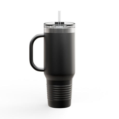 Hoggard Vikings Football 40oz Insulated Stainless Steel Tumbler