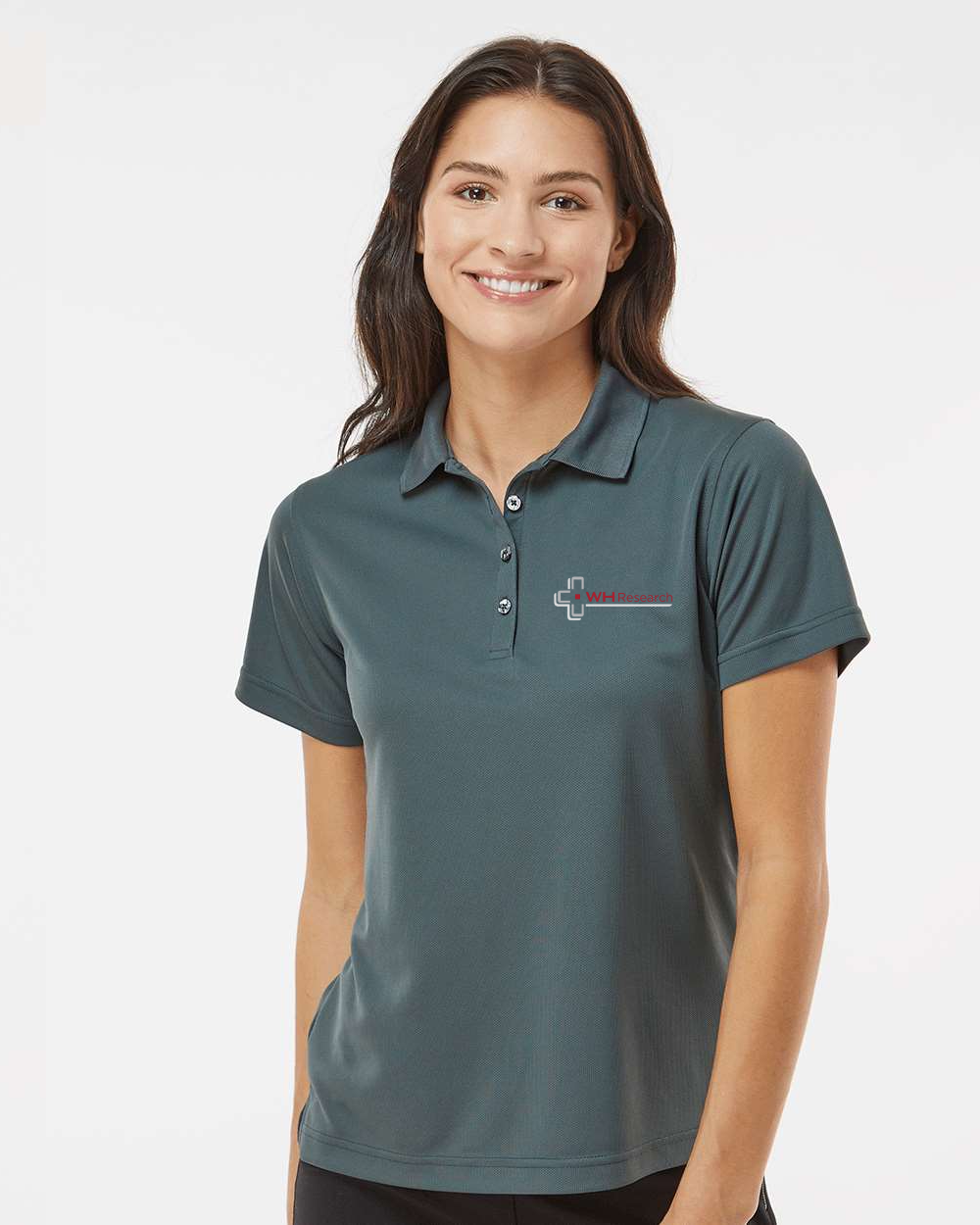 Ladies' Saratoga Mini Mesh Polo