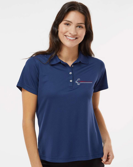 Ladies' Saratoga Mini Mesh Polo