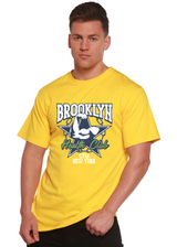 Brooklyn Health Club Men's Bamboo Viscose/Organic Cotton Short Sleeve Graphic T-Shirt