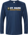 St. Mark Catholic Basketball L/S Performance Tee w/ UPF 50+