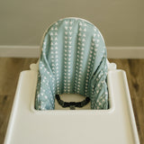 Sage Geo Triangle IKEA Antilop Cushion Cover