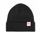 Custom Beanie with Cuffed Woven Label