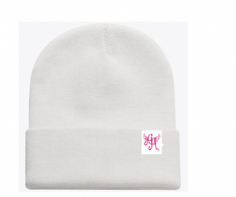 Custom Beanie with Cuffed Woven Label