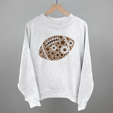 Floral Football Brown