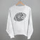 Floral Football Grey