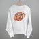 Floral Football Orange