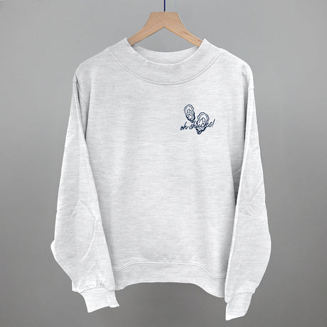 Oh Shucks Oysters (Navy Blue) (Left Chest)