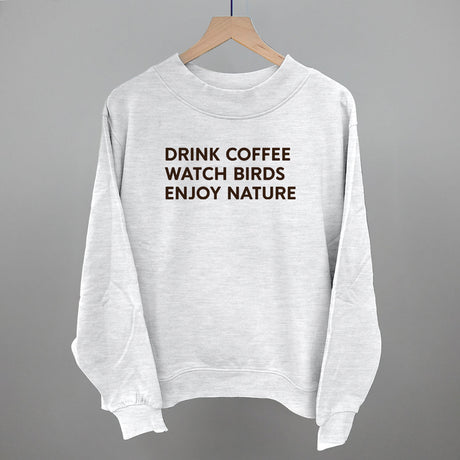 Drink Coffee Watch Birds Enjoy Nature
