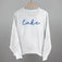 Lake Blue Script