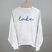 Lake Blue Script