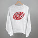 Floral Football Red