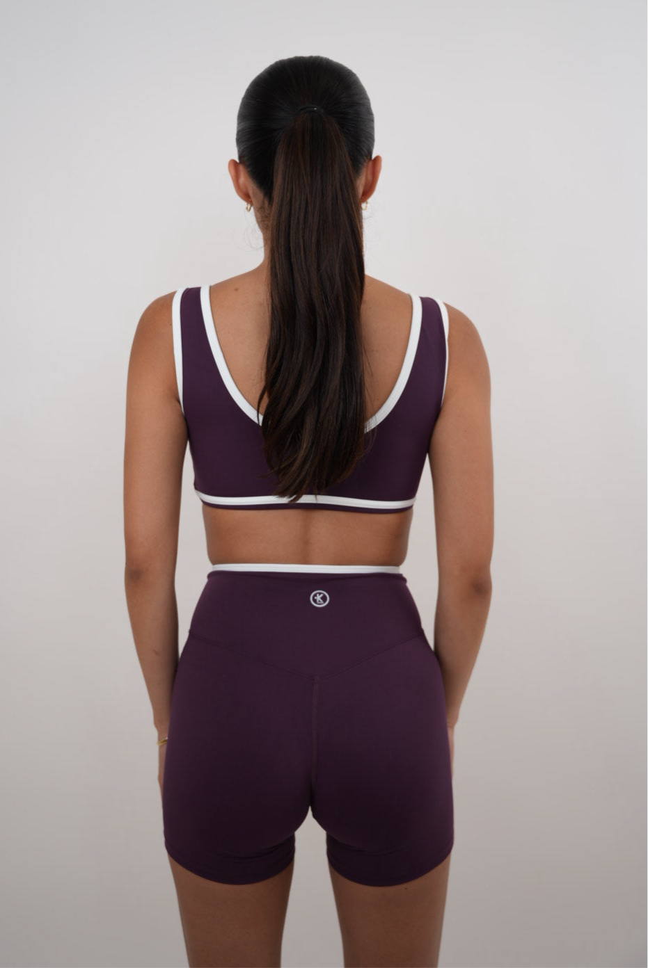 I Am Right Where I Need To Be Plum Butter Short