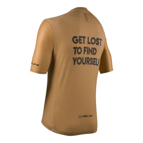 Nalini Gravel WOOL Men's Cycling Jersey (Beige) S-3XL