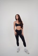 My Time Is Divine Black Sculpt V-Waist Legging