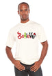 Believe Christmas Printed Men's Bamboo T-Shirt