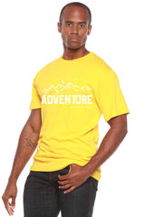 Adventure Printed Men's Bamboo Viscose/Organic Cotton Short Sleeve T-Shirt