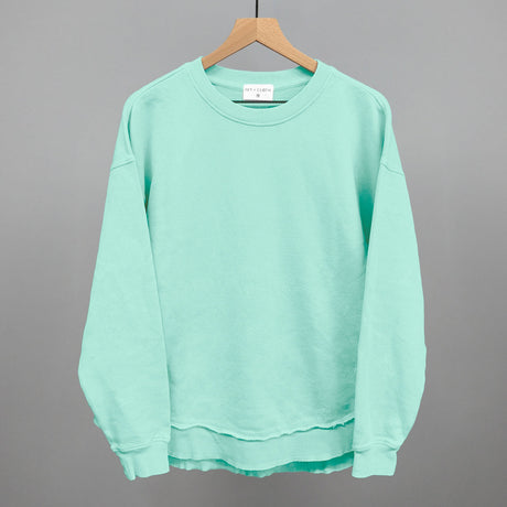 Beach Glass Oversized Terry Poncho
