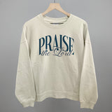 Praise The Lord Blue Script