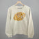 Floral Football Yellow