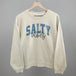 Salty Vibes Arch + Script Distressed