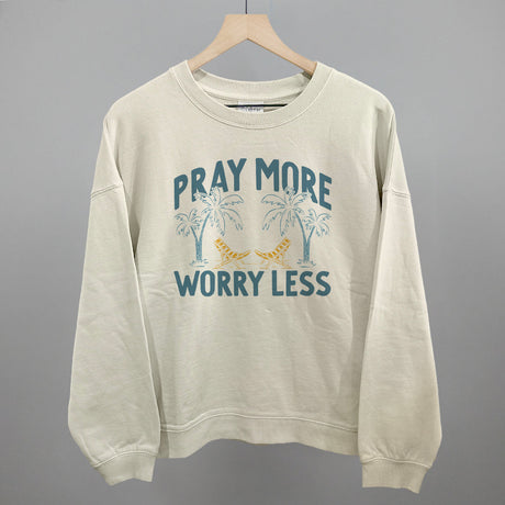 Pray More Worry Less Palm Trees