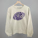 Floral Football Purple